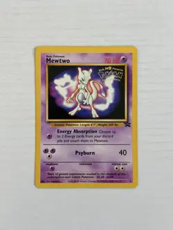 Pokemon TCG Mewtwo #3 Promo Card Vintage 1999 - Image 1