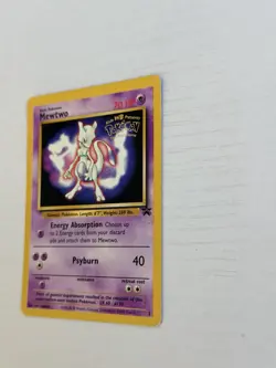 Pokemon TCG Mewtwo #3 Promo Card Vintage 1999 - Image 3