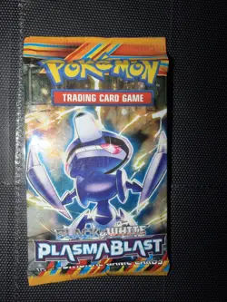Sealed Pokemon Blk And Wht Plasma Blast Booster Pack - 10 Cards Genesect - Image 1