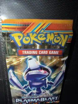 Sealed Pokemon Blk And Wht Plasma Blast Booster Pack - 10 Cards Genesect - Image 2
