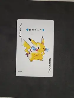 Pikachu Pokemon - Joker Card - Gold Ho-Oh Poker Deck - Nintendo - *US SELLER* - Image 1