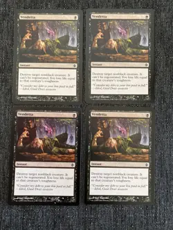 4x Vendetta | NM | Rise of the Eldrazi | Magic The Gathering MTG - Image 1
