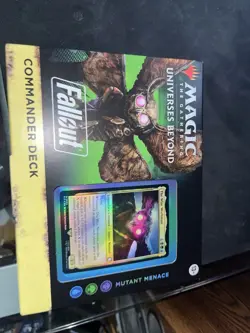 Magic The Gathering: Fallout Mutant Menace Commander Deck (Wise Mothman) Sealed - Image 1
