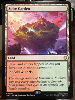 Spire Garden 75 NM Teenage Mutant Ninja Turtles Eternal MTG - Image 1