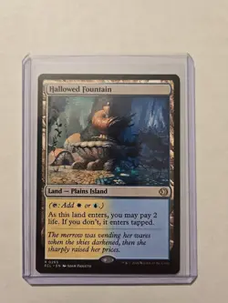 Hallowed Fountain - Lorwyn Eclipsed - NM - Rare - Land - Image 1