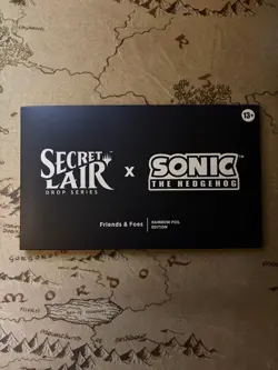 🌈 FOIL Secret Lair x Sonic the Hedgehog Friends and Foes MTG SEALED 🌈 - Image 2