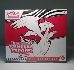 Pokemon TCG White Flare Elite Trainer Box ETB – Factory Sealed – English - Image 1