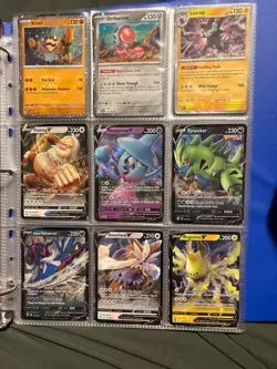 Pokemon Card Binder Holo/V/EX/Vintage/Full Art/Promo/Illustration Rare/Pokeball - Image 1