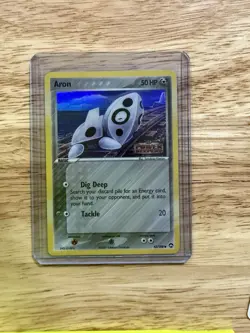 Aron 42/108 Power Keepers Reverse Holo Stamped Vintage Pokemon TCG - Image 1