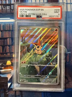 Victini 208 Sv: Scarlet & Violet Promo Cards Holo PSA 9 RegradeUU Pokemon - Image 1