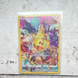 Pokemon TCG Pikachu Secret Rare Holo 160/159 Crown Zenith 70 HP Card - Image 1