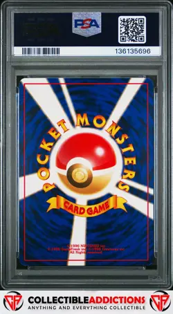 1999 Pokemon Japanese Promo Slowking Holo Southern Island-T.I. PSA 8 - Image 2