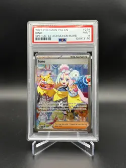 2023 POKEMON PAL EN-PALDEA EVOLVED SPECIAL ILLUSTRATION RARE #269 IONO PSA 9 - Image 1
