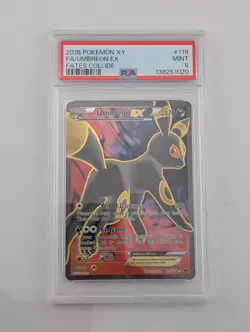 2016 Pokemon XY Fates Collide Umbreon EX Full Art #119 – PSA 9 MINT - Image 3