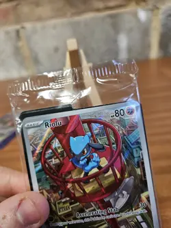 Riolu MEP 010 Promo Sealed Stamped Pokemon Center Mega Evolution - Image 2