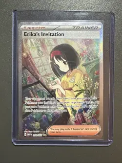 Erika's Invitation 203/165 Pokemon 151 Special Illustration Rare Near Mint 2023 - Image 1