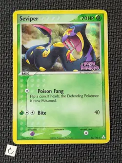 Seviper 32/110 - EX Holon Phantoms Stamped Reverse Holo Pokemon TCG HP - Image 1