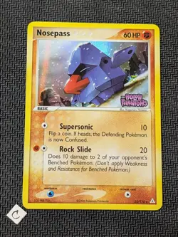 Nosepass 25/110 - ex Holon Phantoms Stamped Reverse Holo Pokemon TCG LP - Image 1