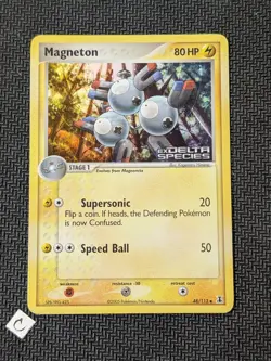 Magneton 48/113 - EX Delta Species Stamped Reverse Holo Pokemon TCG LP - Image 1