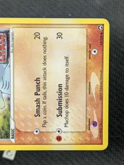 Machop 53/108 - ex Power Keepers Stamped Reverse Holo Pokemon TCG MP - Image 5