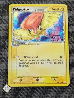 Pidgeotto 49/110 - Holon Phantoms Stamped Reverse Holo Pokemon TCG HP - Image 1