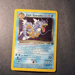 Pokemon Prerelease Holo Dark Gyarados – Team Rocket- 8/82 - Image 1