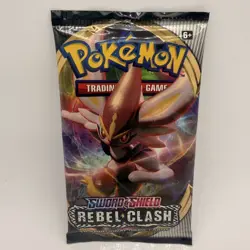 Sword & Shield Rebel Clash Booster Pack - Brand New Sealed - Pokemon TCG - Image 1