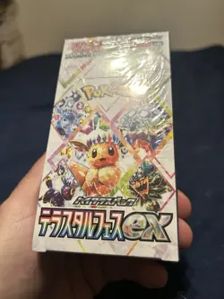 Pokemon Terastal Festival Booster Box Japanese with Shrink Wrap US Seller!!! - Image 1