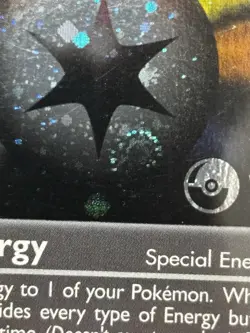 Pokemon 2003 Multi Energy Stamped WINNER Holo Swirl Promo 93/100 Rare vintage - Image 2