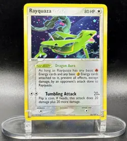 Rayquaza (EX Deoxys) 22/107 Holo Pokemon Deck Exclusives 2005 Vintage LP - Image 2