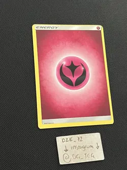MISCUT ERROR - Pokemon 2017 Sun & Moon TCG - Fairy Energy - NM - Image 3