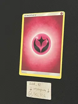 MISCUT ERROR - Pokemon 2017 Sun & Moon TCG - Fairy Energy - NM - Image 4