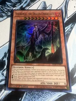 Yugioh! Vouiburial, the Dragon Undertaker - LEDE-EN087 - Ultra Rare - 1st Editio - Image 1