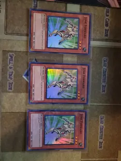 YUGIOH 3X JUNK FORWARD PRC1-EN009 SUPER 1ST ED NM - Image 2