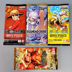 One Piece TCG Booster Pack OP-15 Adventure On Kami’s Island etc… 4Packs - Image 2