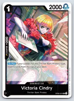 One Piece - OP06-091 - Victoria Cindry - UC - US Seller - Image 1