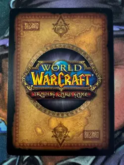 World of Warcraft TCG Promo Justice 4/12 Treads of Fleeting Joy - Image 2