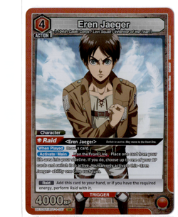 Eren Jaeger | UE10ST/AOT-1-107 SR | Union Arena Attack on Titan - Image 1