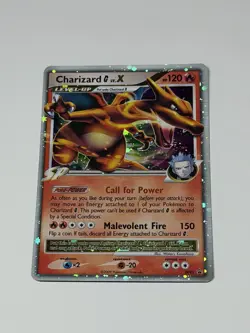 2009 Pokemon Card Charizard G LV.X #DP45 Diamond and Pearl Black Star Promo LP - Image 1