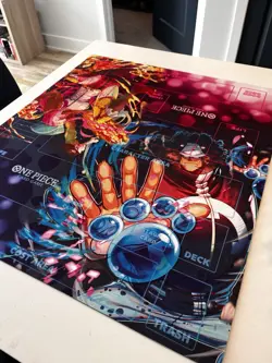One Piece Card Game Bandai Official 2 Person Playmat Bonney & Kuma - Image 3