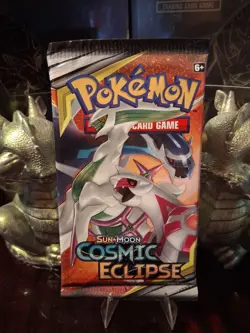 ✨Pokemon Trading Card Game Sun & Moon Cosmic Eclipse Booster Pack 820650805899 - Image 1