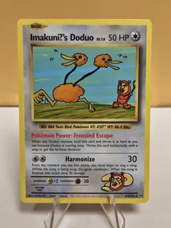 Pokemon Evolutions Imakuni's Doduo TCG Card 112/108 2016 Rare Regular Free Ship! - Image 1