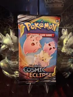 ✨Pokemon Trading Card Game Sun & Moon Cosmic Eclipse Booster Pack 820650805899 - Image 1