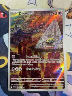 Drowzee 210/198 Scarlet And Violet Base Set Illustration Rare Pokemon Card 2023 - Image 1