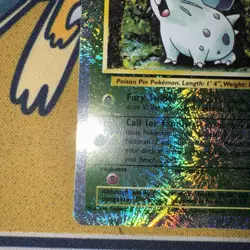 Pokemon TCG 2002 Nidoran Reverse Holo Card 82/110 Legendary Collection NM/LP + - Image 5