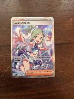Pokemon TCG Lisia's Appeal Full Art Trainer Card 234/191 Surging Sparks - Image 1