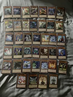 Yu-Gi-Oh Card Collection Lot Of 40 – Mixed Monsters & Effects - Free Shipping - Image 1