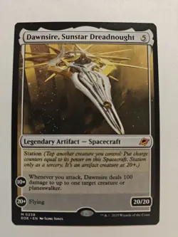 MTG English Dawnsire, Sunstar Dreadnought Normal Edge of Eternities - Image 1