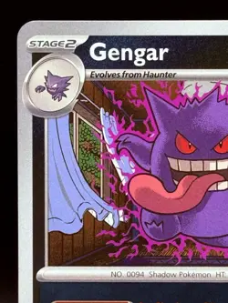 Gengar 050/088 Perfect Order Reverse Holo English Rare Pokemon Card - Image 3