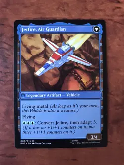 Jetfire Ingenious Scientist / Air Guardian MTG Magic Gathering Card NM Mint BOT - Image 2